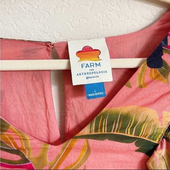 FARM Rio Yasmine Ruffled Blouse Peplum Bird Top
Anthropologie - Picture 3 of 5